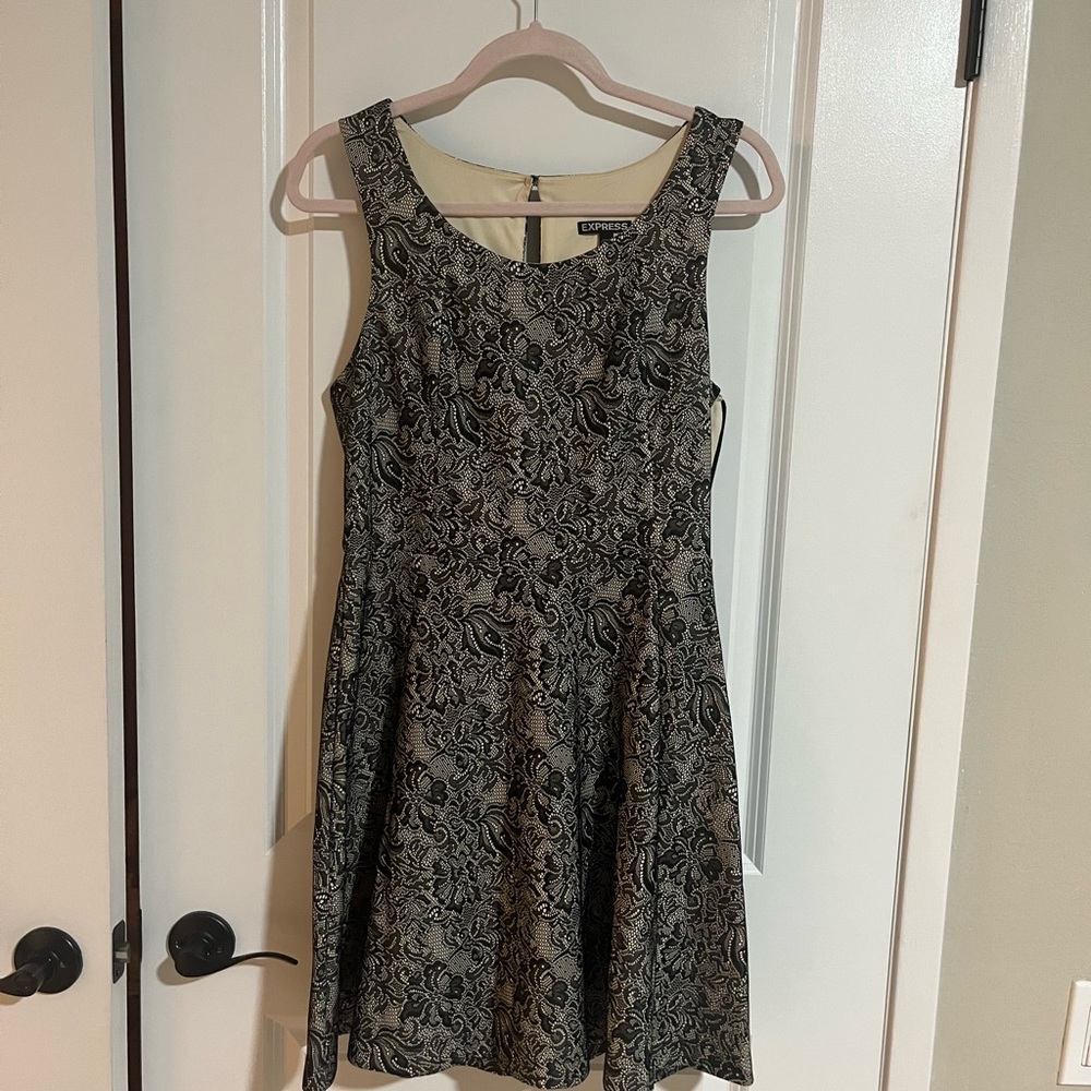 Express Floral lace dress